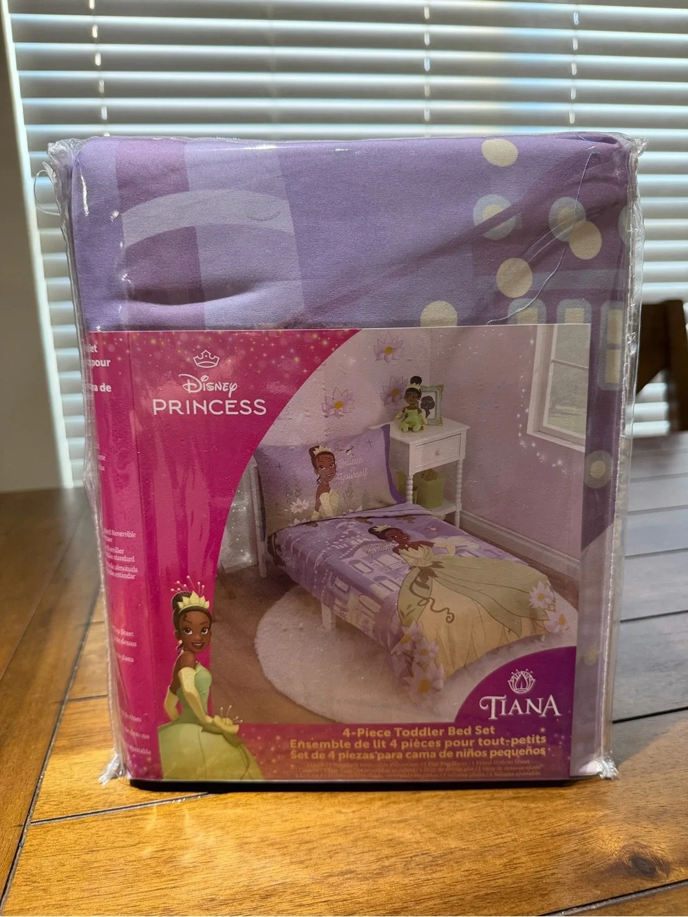 Princess Tiana 4-Piece Comforter Set for Small Bed
